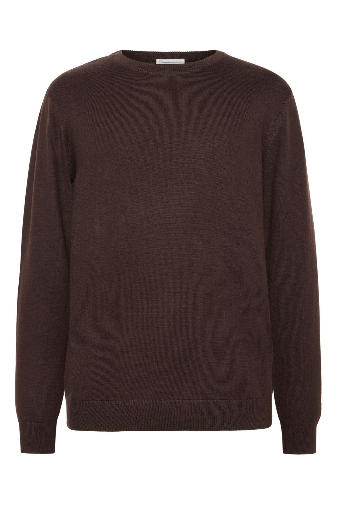 MERINO Crew Neck Sweater chocolate torte