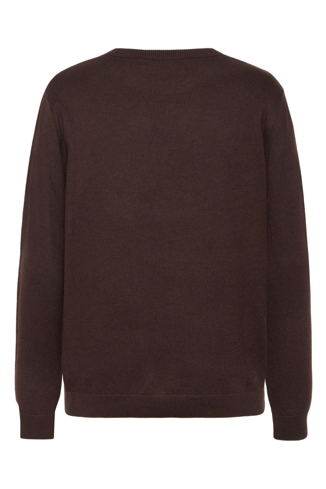 MERINO Crew Neck Sweater chocolate torte