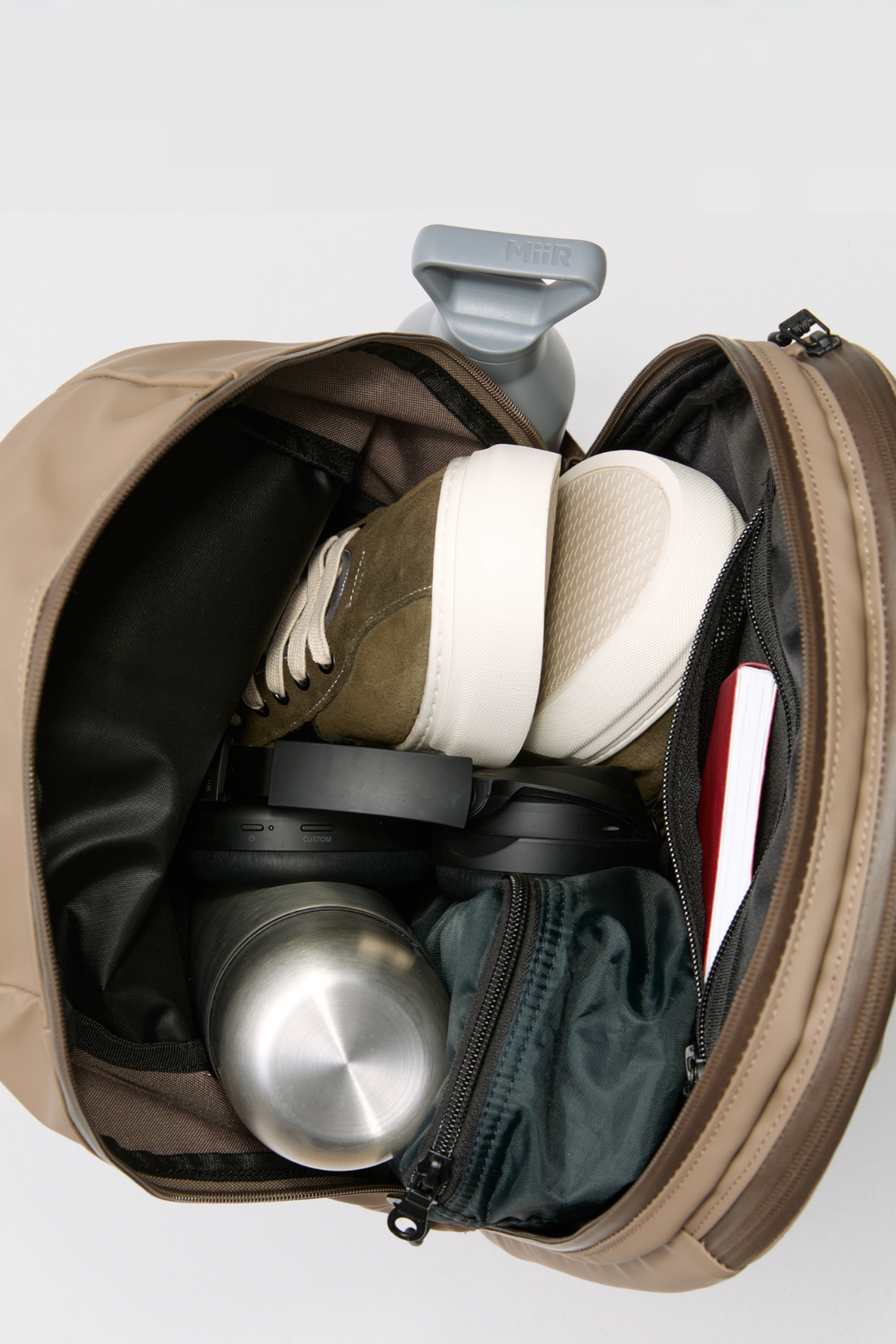 STREAM Zipper Backpack 16" clay