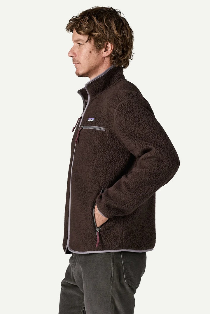 M´S RETRO Pile Jacket Den Brown