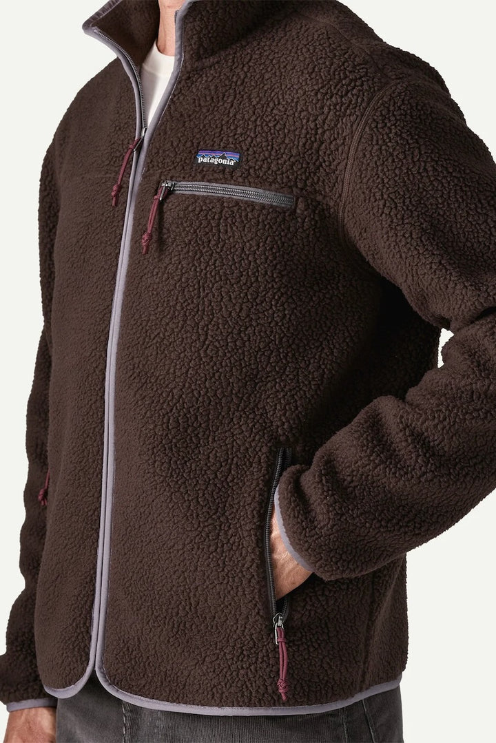 M´S RETRO Pile Jacket Den Brown