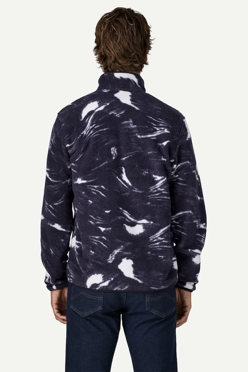 M'S LW SYNCH Snap-T Pullover polar breeze sunken blue