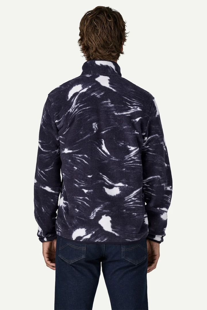 M'S LW SYNCH Snap-T Pullover polar breeze sunken blue