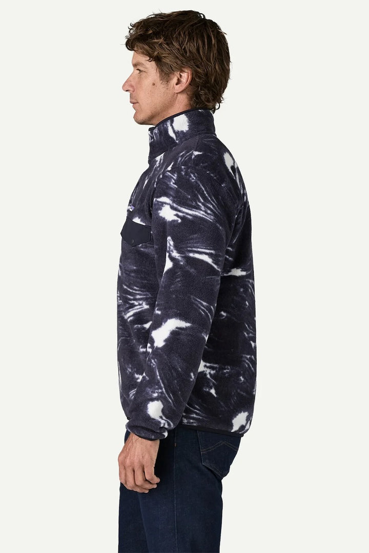 M'S LW SYNCH Snap-T Pullover polar breeze sunken blue