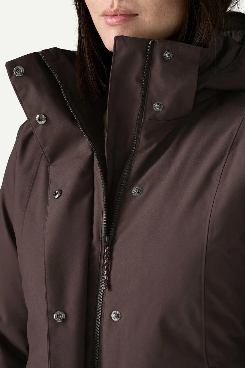 W'S TRES 3-IN-1 Parka Den Brown