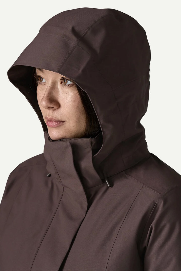 W'S TRES 3-IN-1 Parka Den Brown