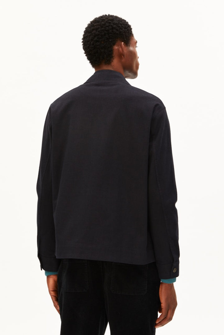 STRUCTURE Zip Jacket black