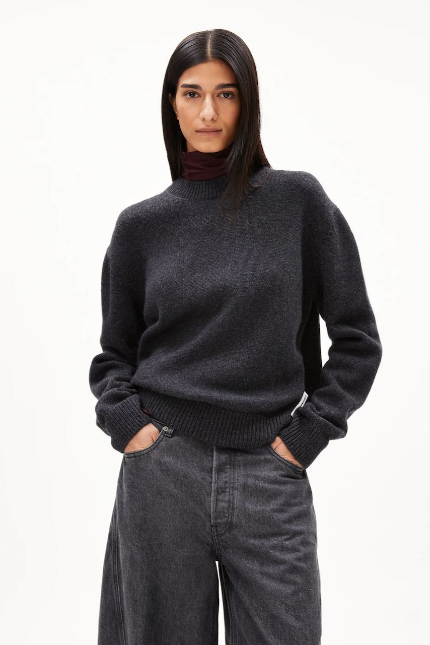 BALBAA Pullover steel melange