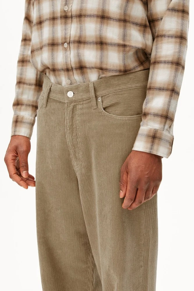 JAAMEO Baggy Corduroy Pant light sage