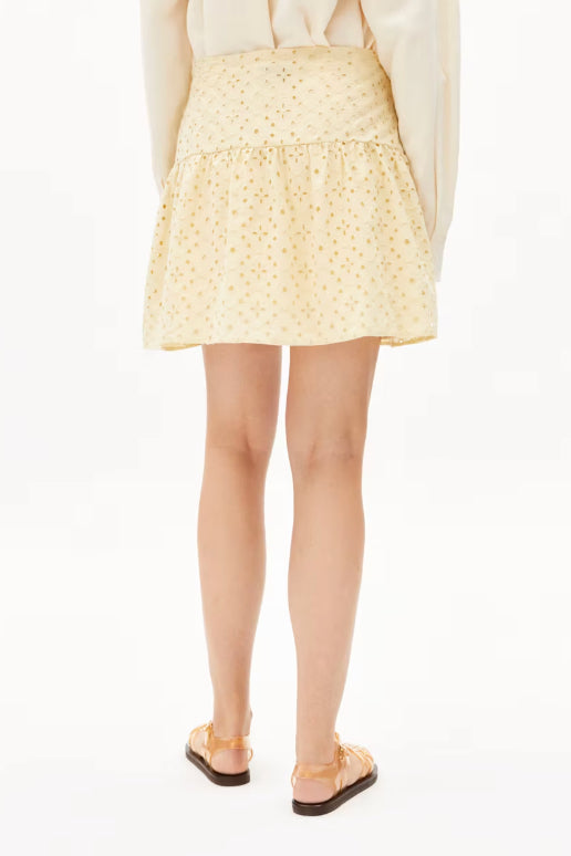 MALISSAA Broidery Rock summer hay