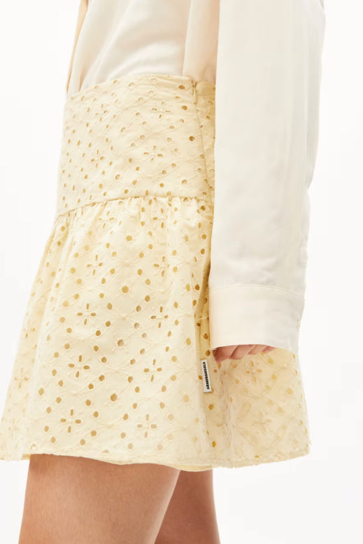 MALISSAA Broidery Rock summer hay
