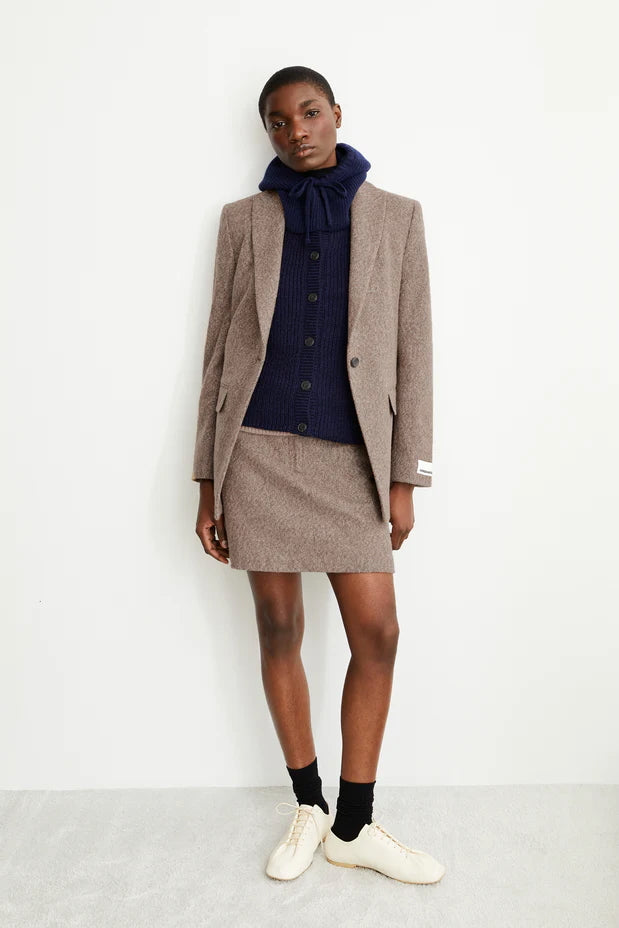 HANNAAHLA TWEED Rock pure walnut cream