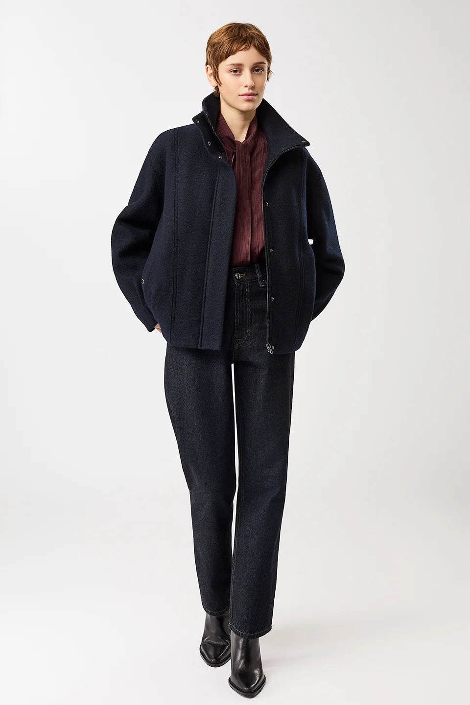 OVERSIZE Blouson navy