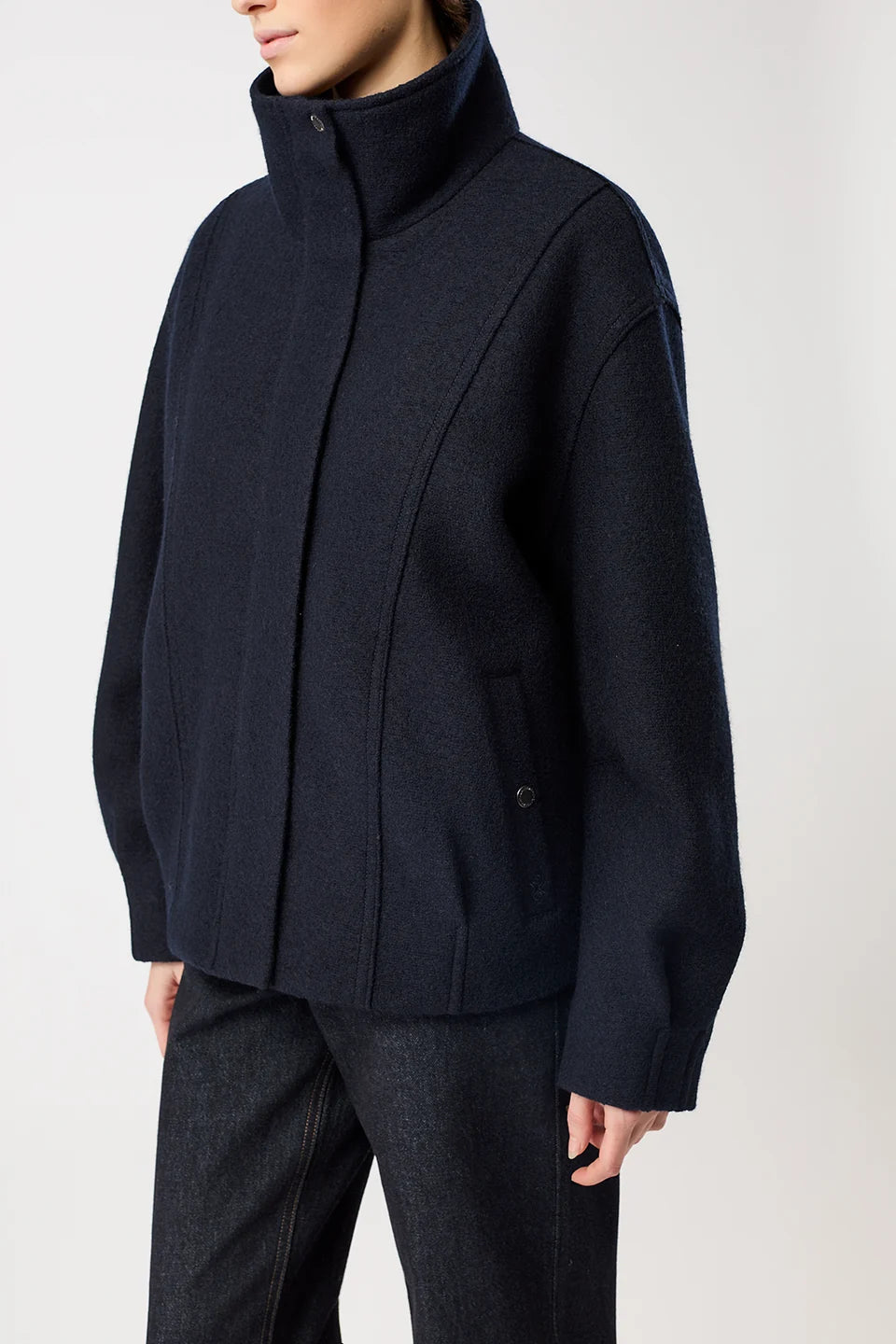 OVERSIZE Blouson navy
