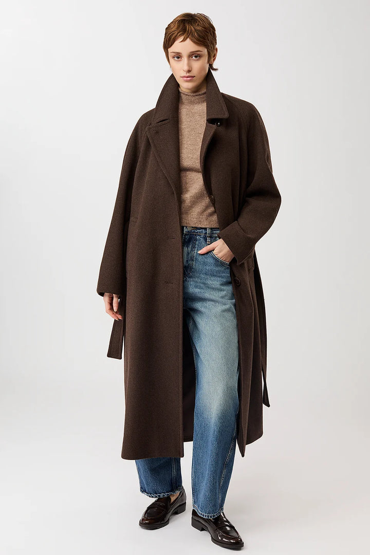 LANGER Mantel coffee