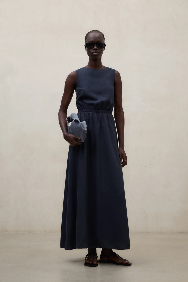 VITTORIA Dress dark navy