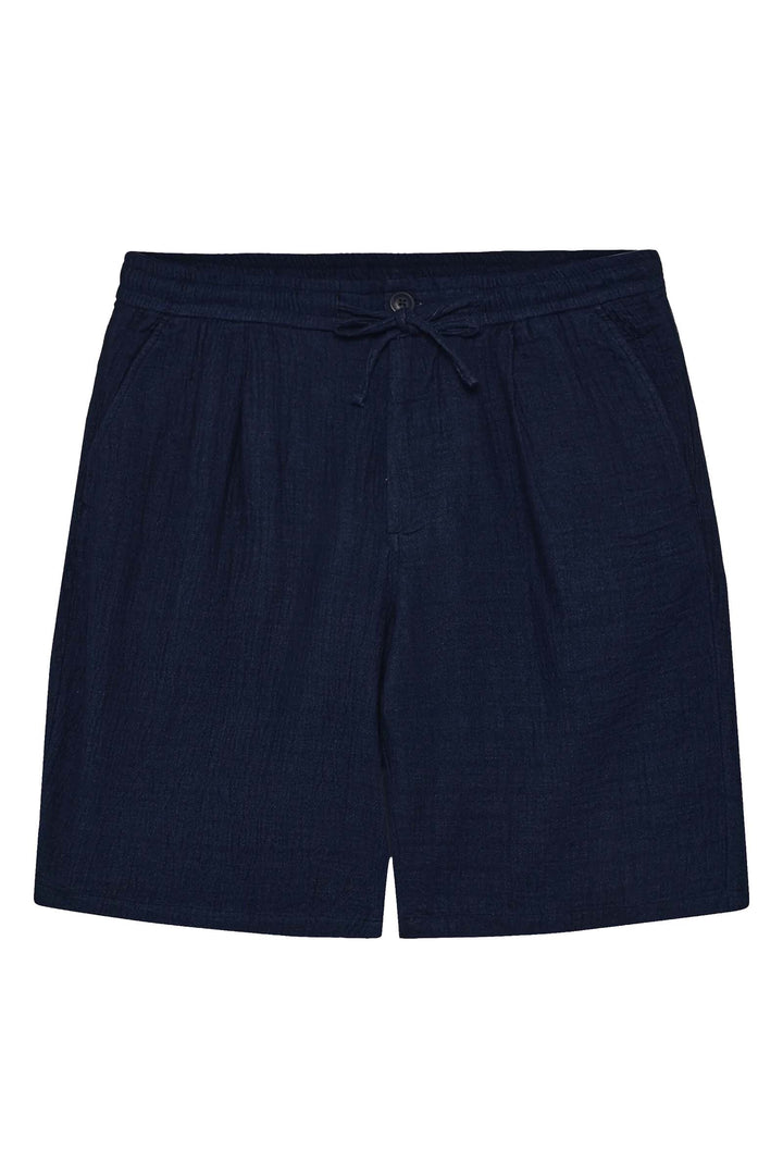 FIG Loose Fit Dobby Shorts indigo KCA