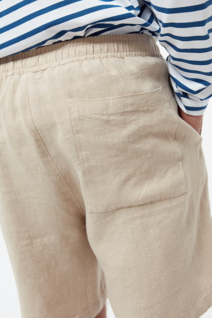 GBLaurin Linen Shorts oat beige