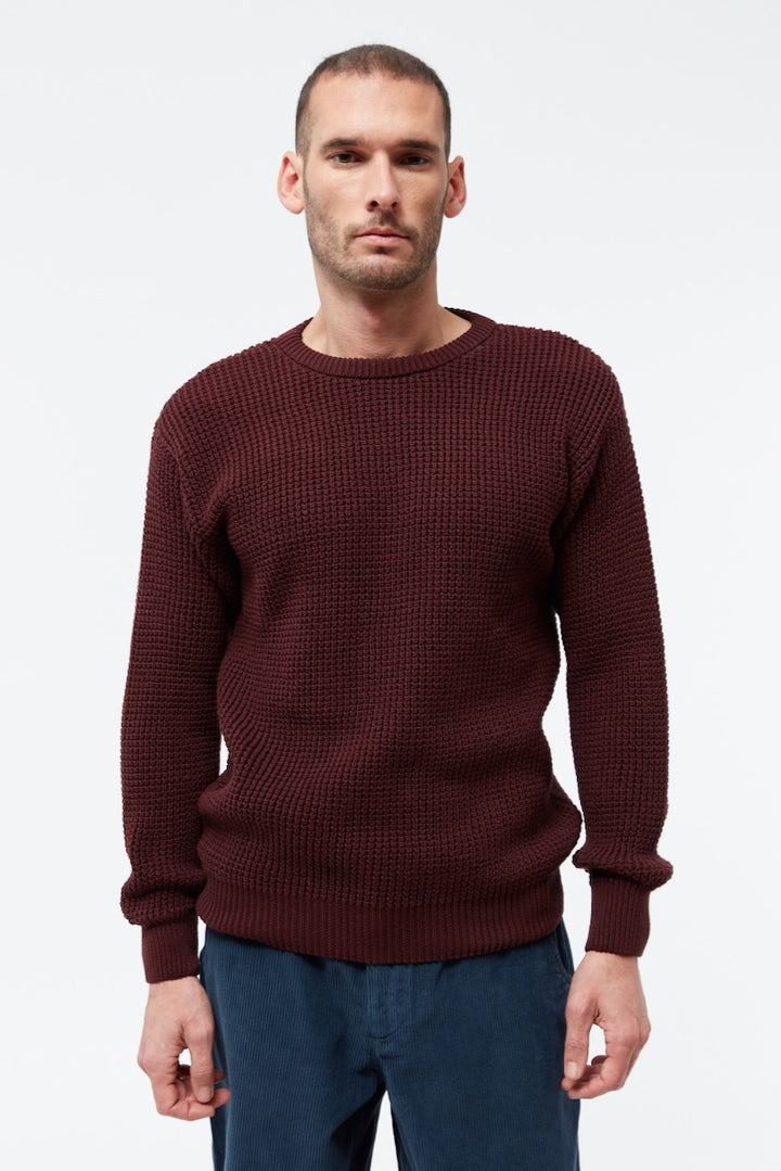 GBCarl Sweater wine red
