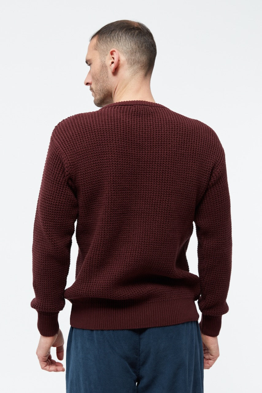 GBCarl Sweater wine red