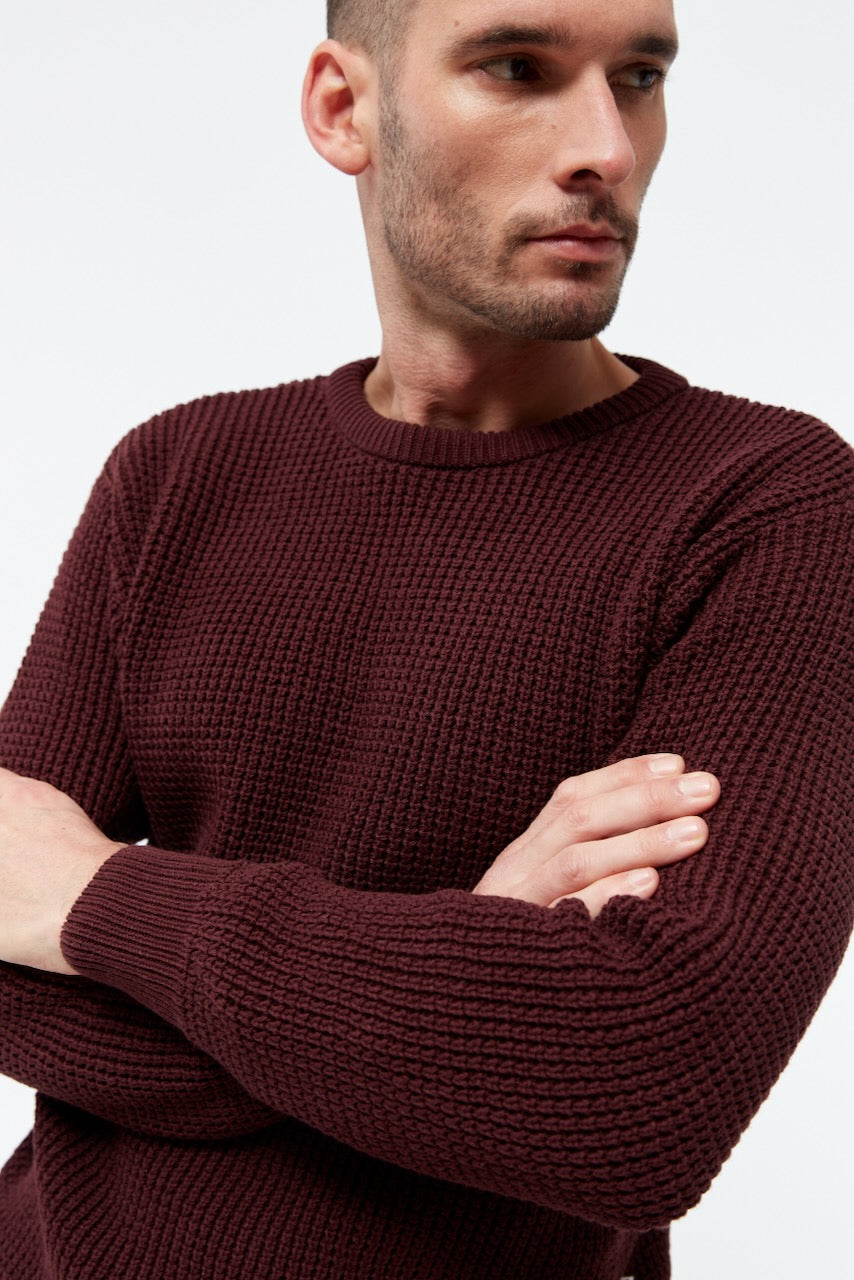 GBCarl Sweater wine red