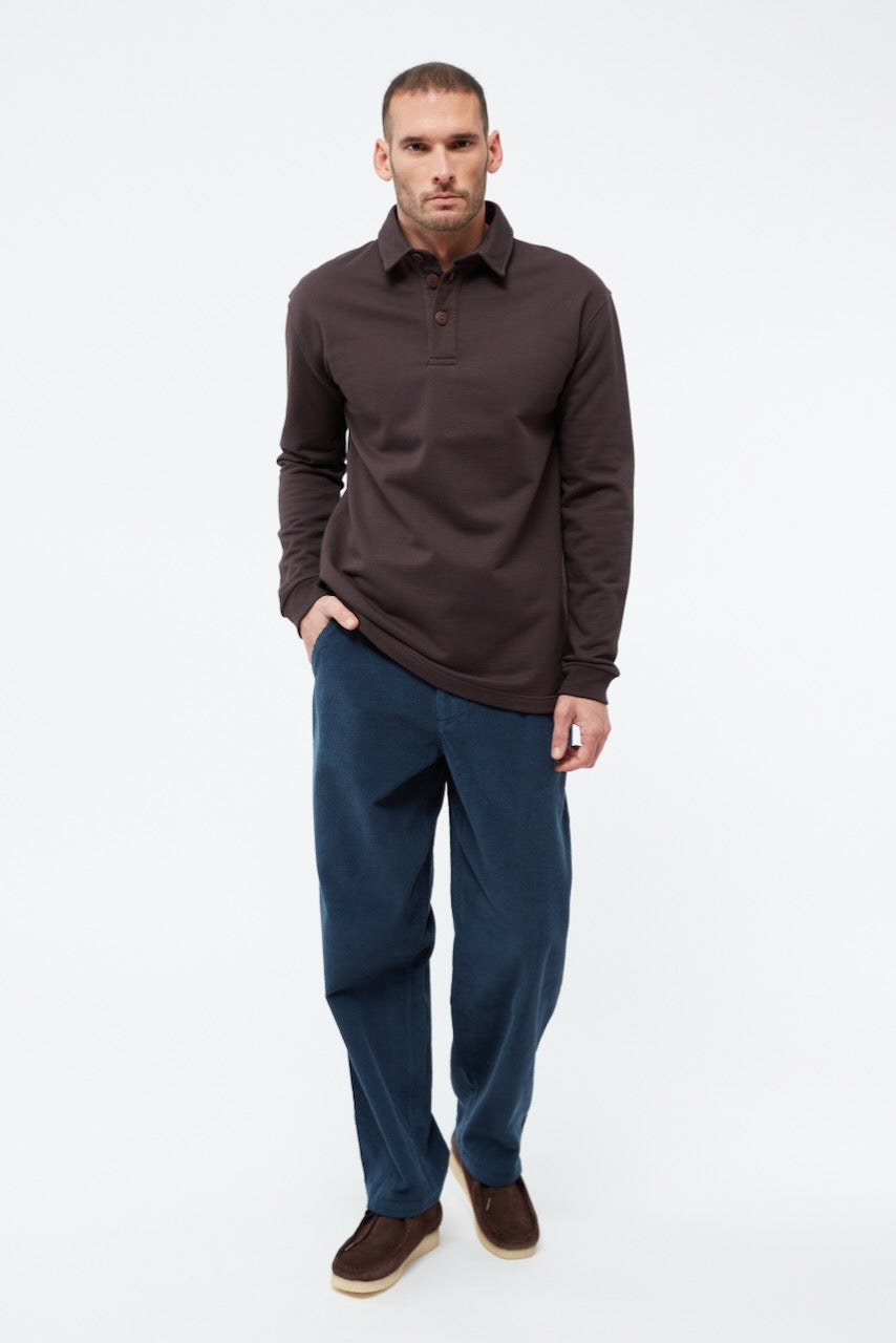 GBKlaas Cord Pants midnight blue