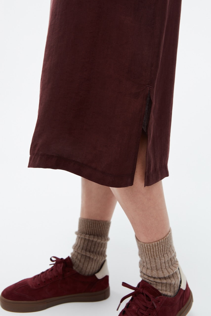 GBTina Skirt wine red