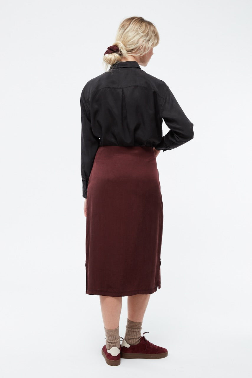 GBTina Skirt wine red