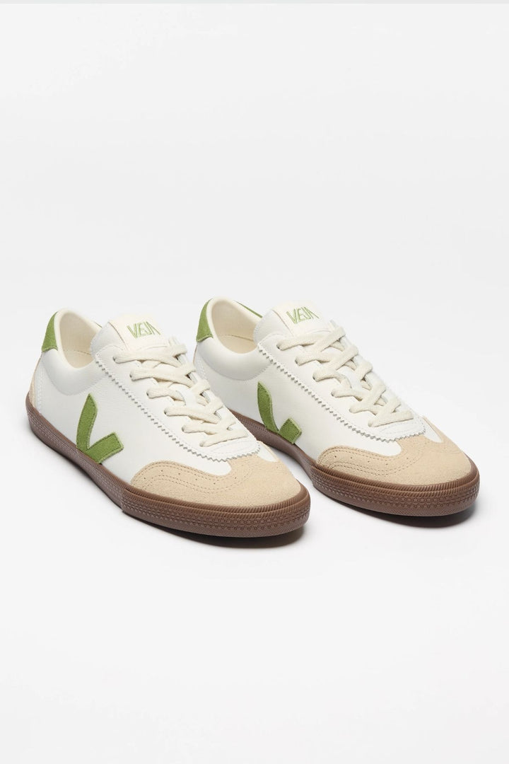 VOLLEY O.T. Leather white kiwi bark