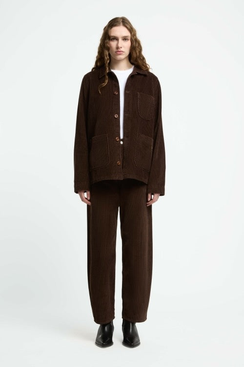 LEILA Cord Pants coffee bean