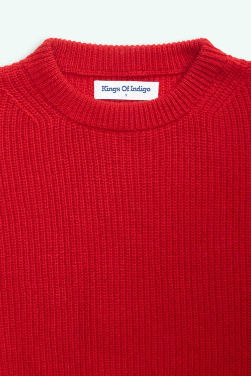 NOCTURNA LS Knit red