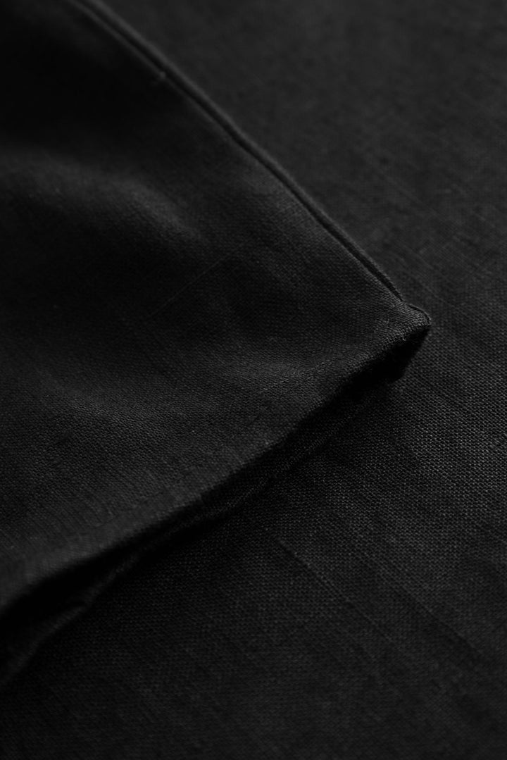 ASTER Fold Up Shortsleeve Linen Shirt