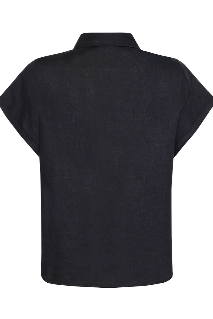 ASTER Fold Up Shortsleeve Linen Shirt