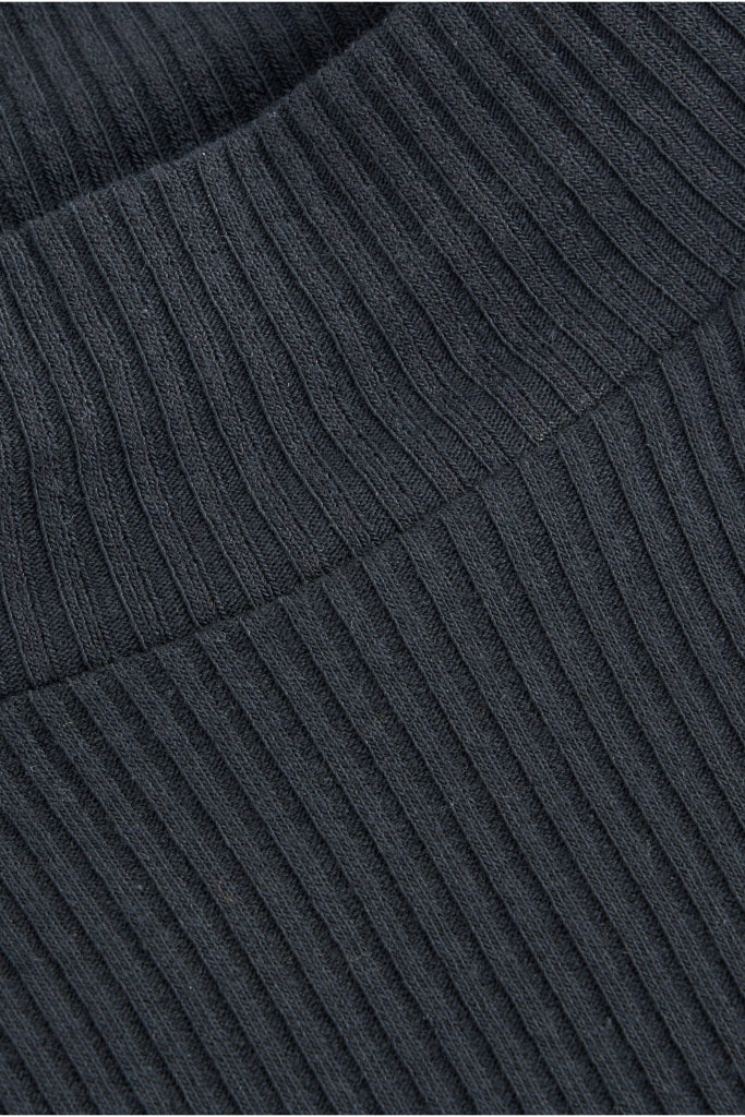HIGH NECK Rib Shirt