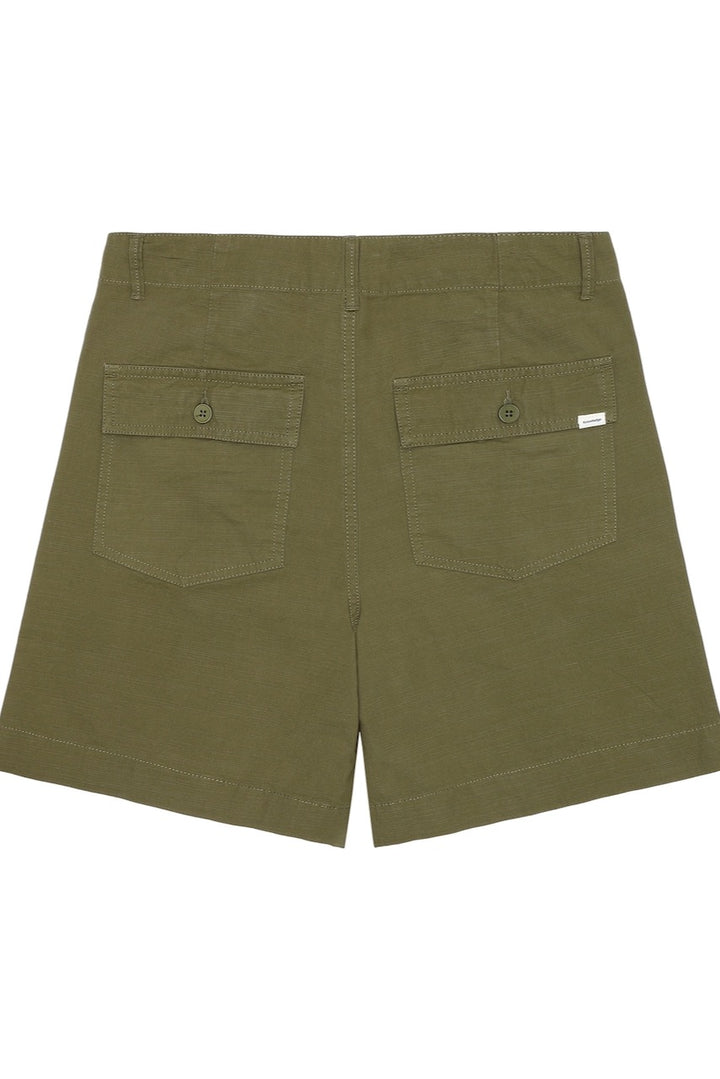 POSEY Slub Yarn Shorts burned olive