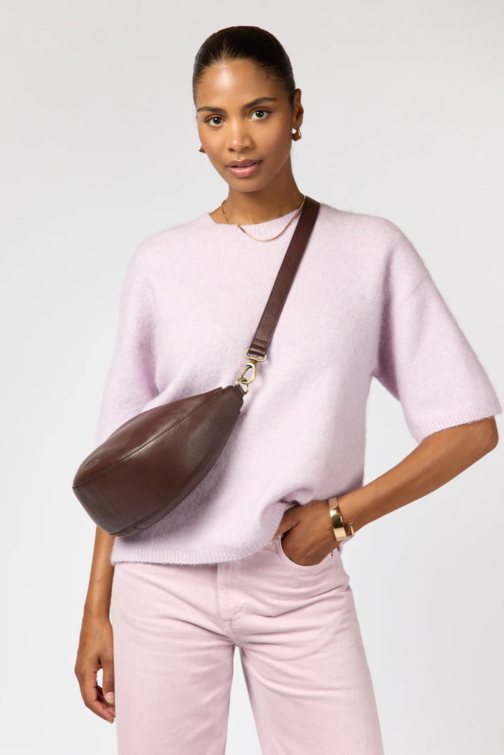 LEO Midi Twisted Handle Bag