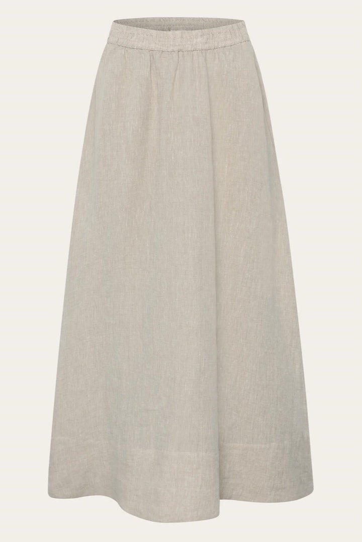 LINEN MAXI Skirt yarndyed KCA