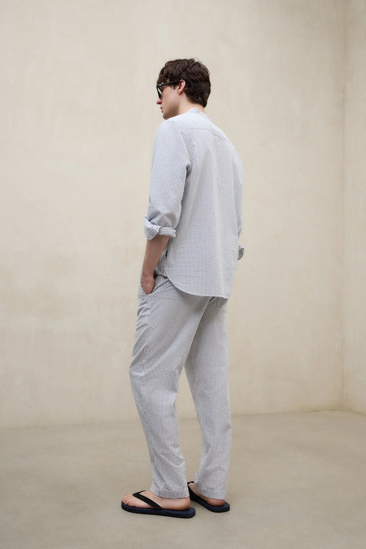 FEIRE Pants white blue
