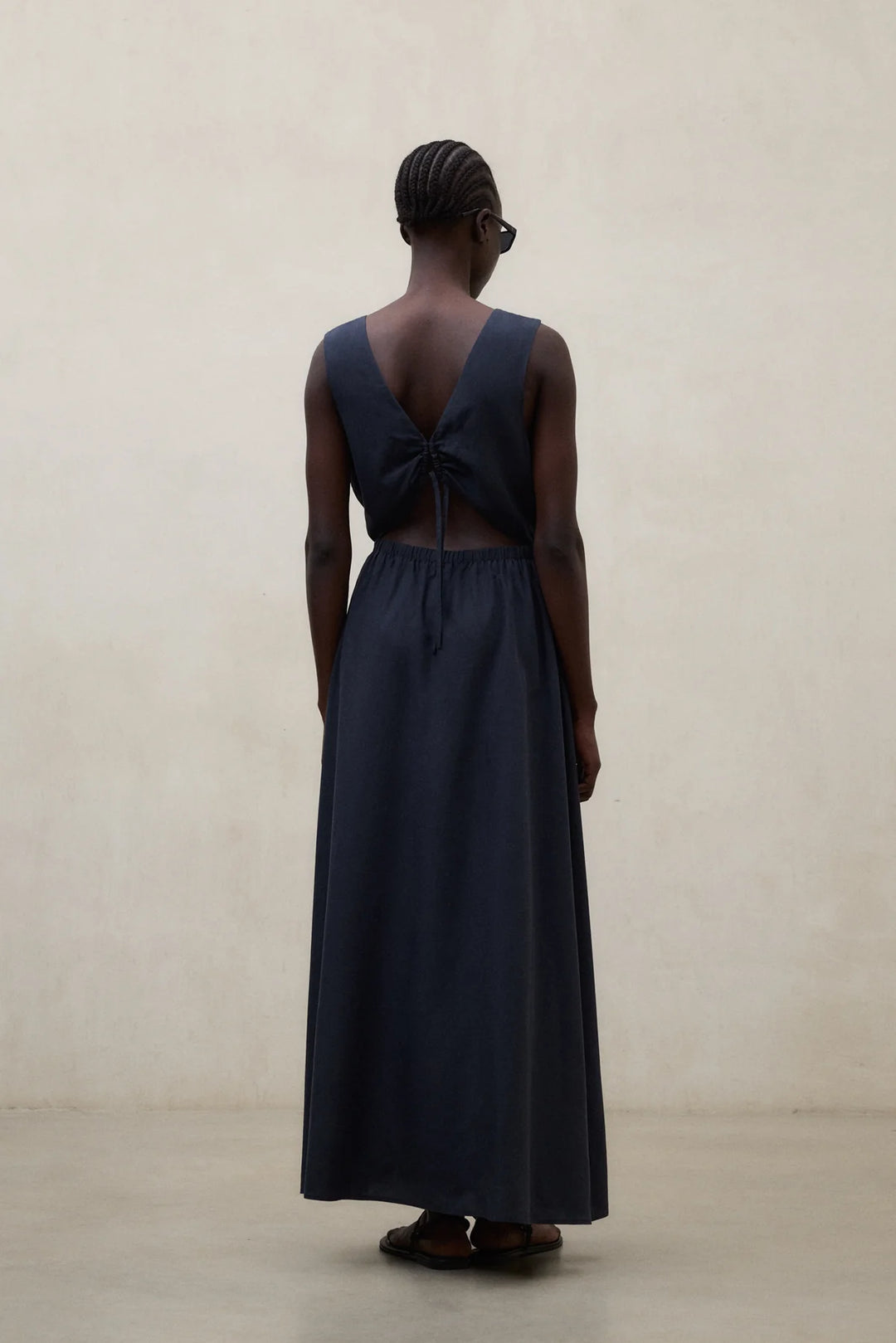 VITTORIA Dress dark navy