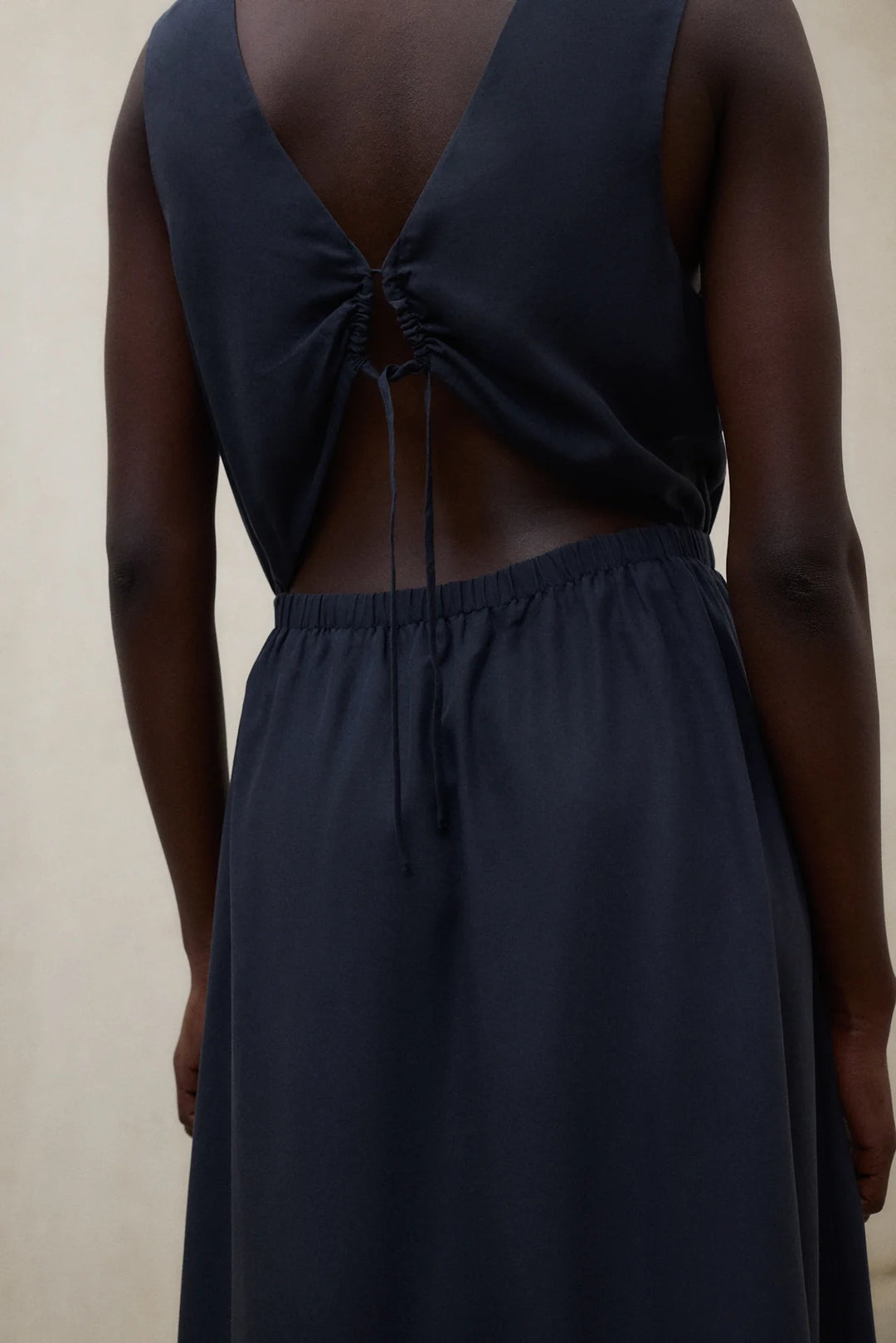 VITTORIA Dress dark navy