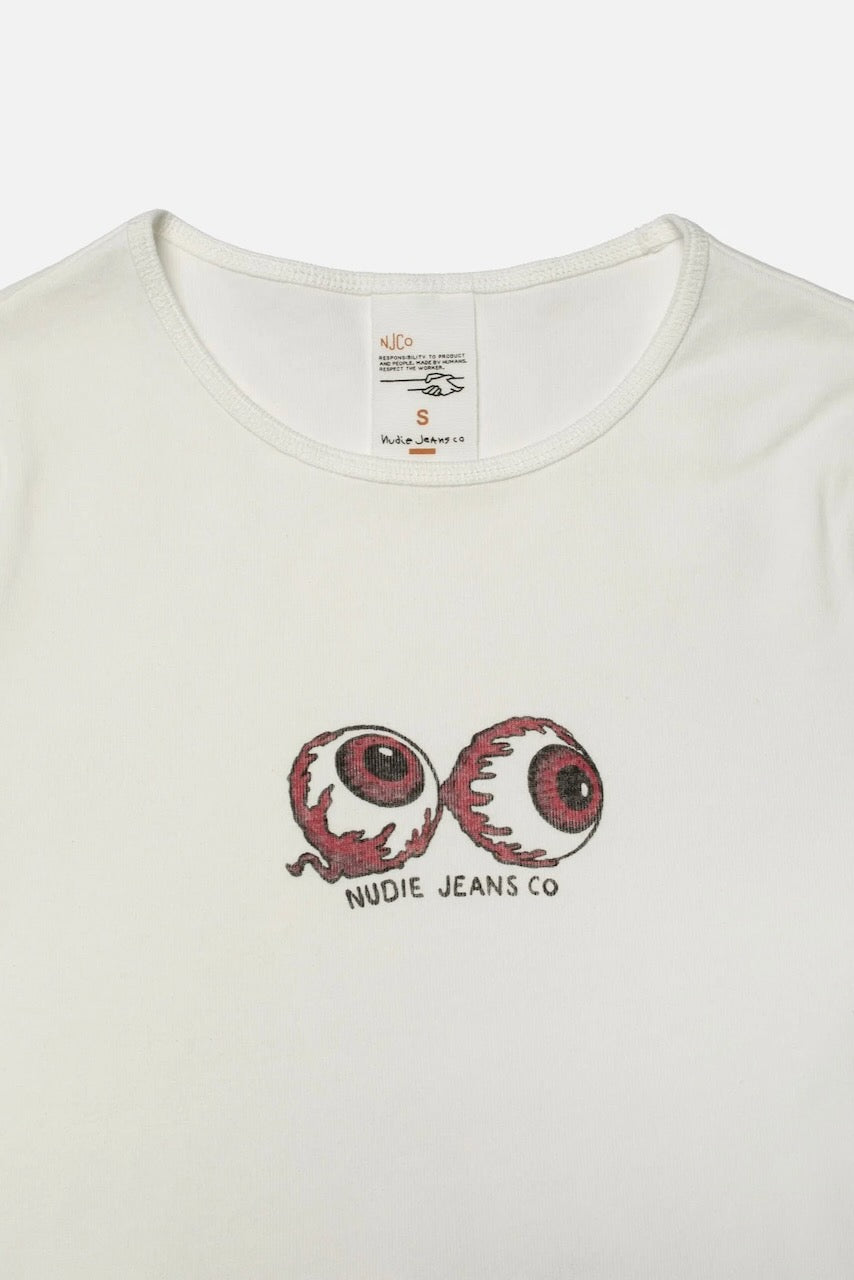 EVE T-Shirt Eyeballs offwhite