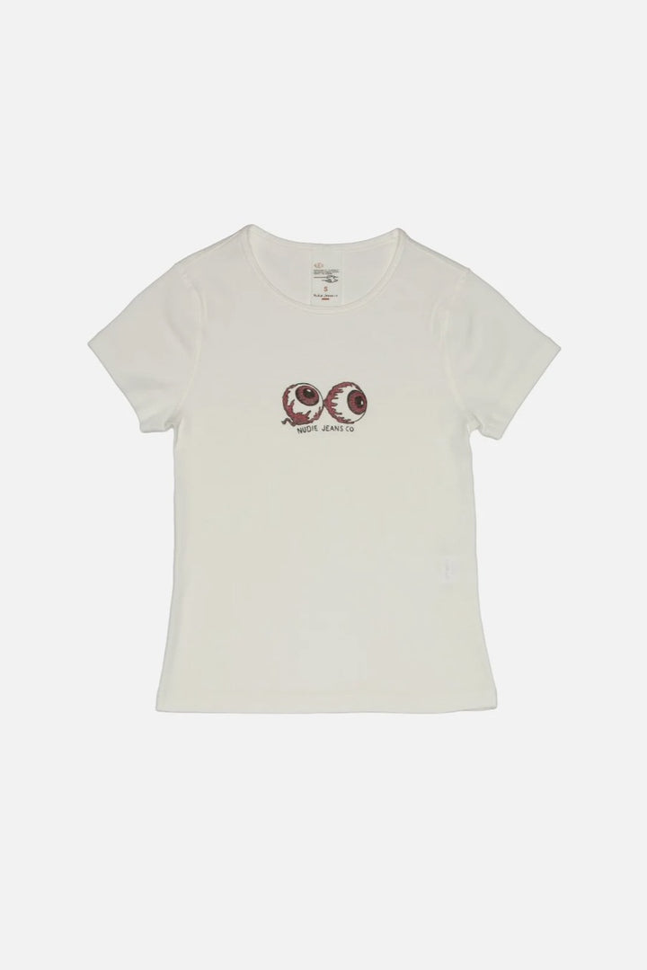 EVE T-Shirt Eyeballs offwhite