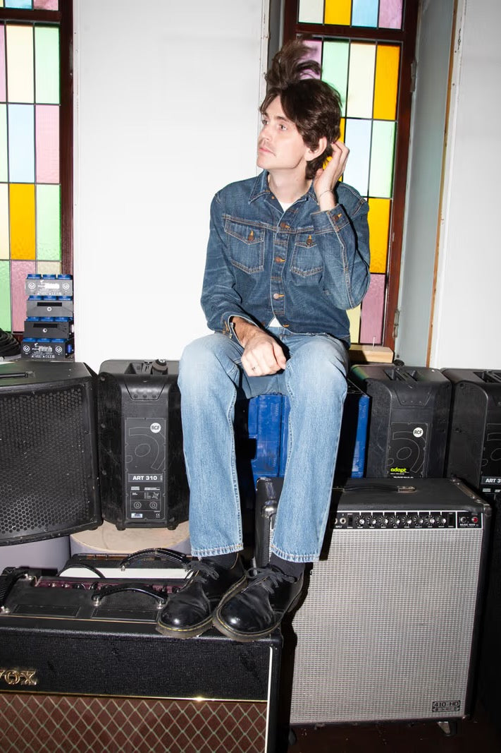 GRITTY JACKSON cool blue | Nudie Jeans