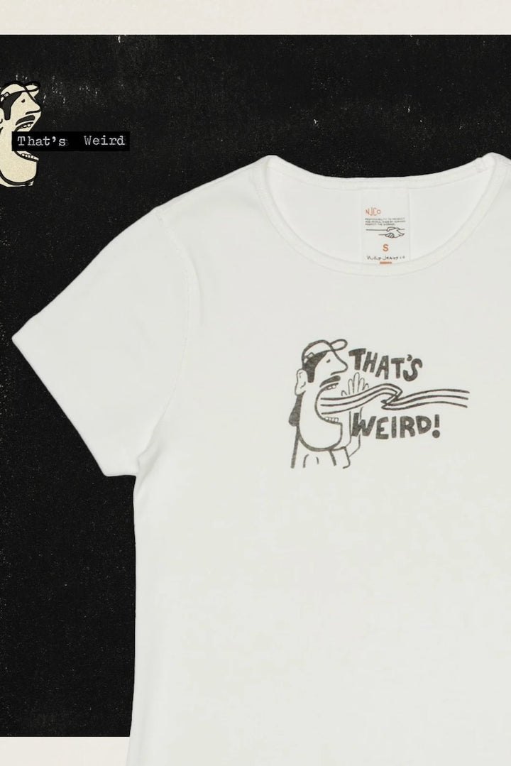 EVE T-Shirt Thats Weird offwhite