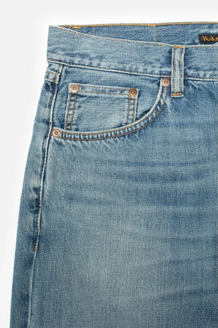 GRITTY JACKSON cool blue | Nudie Jeans