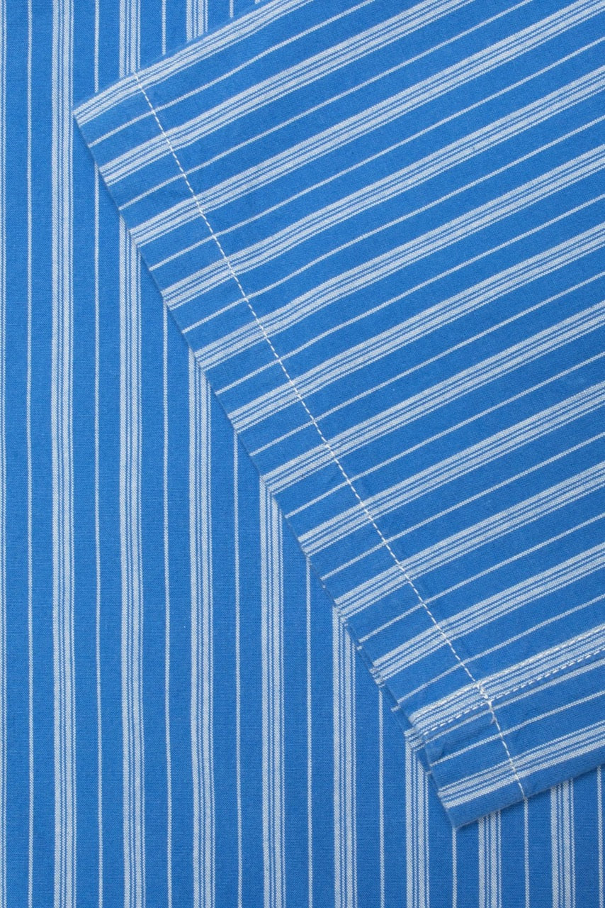 GULLAN Pants Striped blue/offwhite