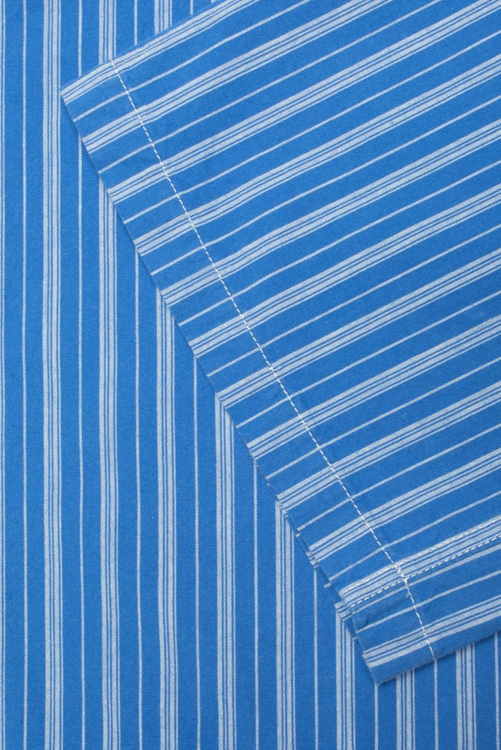 GULLAN Pants Striped blue/offwhite