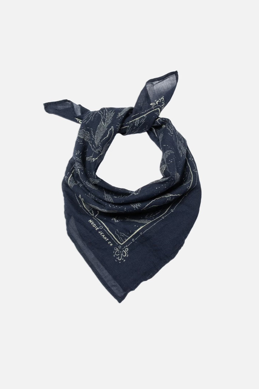 INGRID Bandana Starburst blue