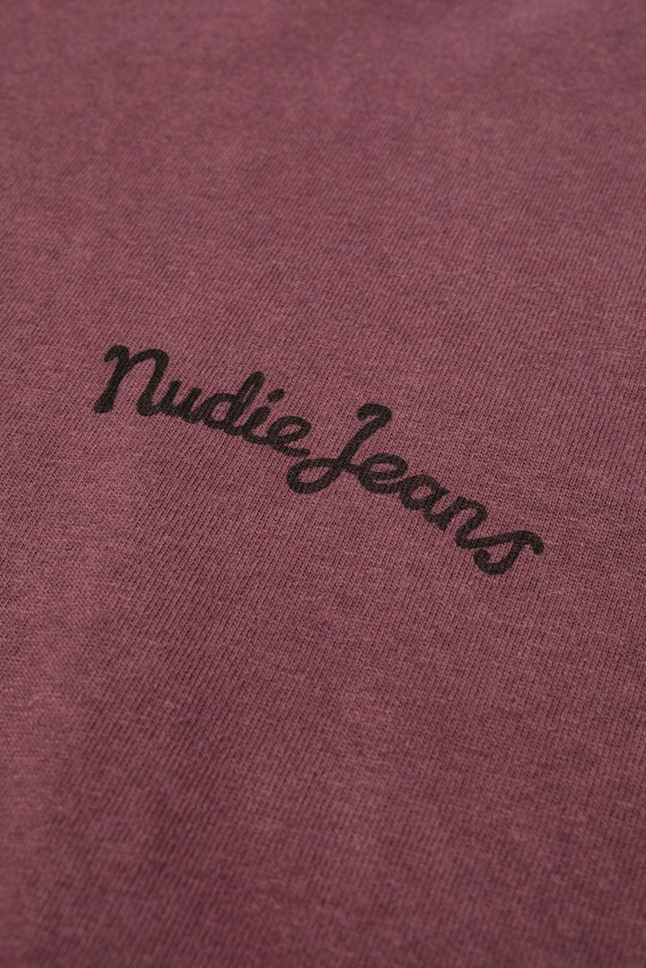 KARITA LS T-Shirt NJCO Pin burgundy