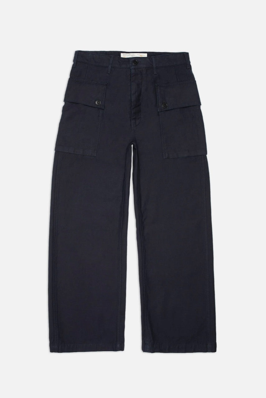 LOUD LARRY Pants back sateen indigo